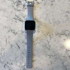 Silver Fitbit Versa